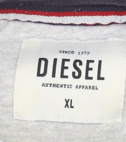 Diesel Men's Multicoloured XL Pullover Sweatshirt Crew Neck