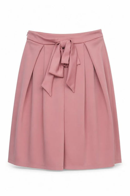 ASOS Women’s Pink A-Line Knee Length Bow Skirt Size 18