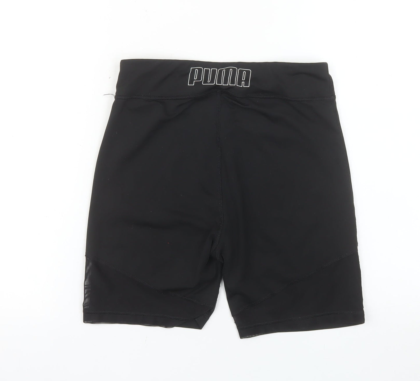 Puma Womens Black Medium Biker Activewear Shorts