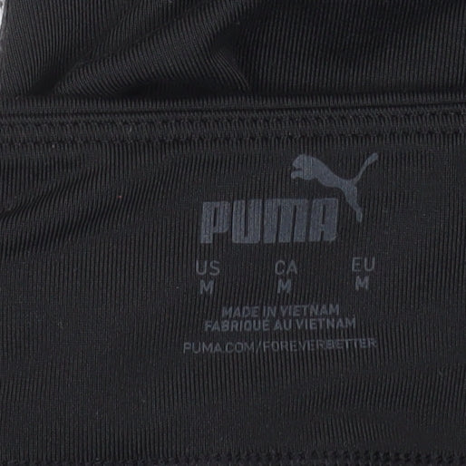 Puma Womens Black Medium Biker Activewear Shorts