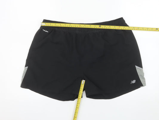 New Balance Men's Black XL Athletic Running Shorts Lightweight
