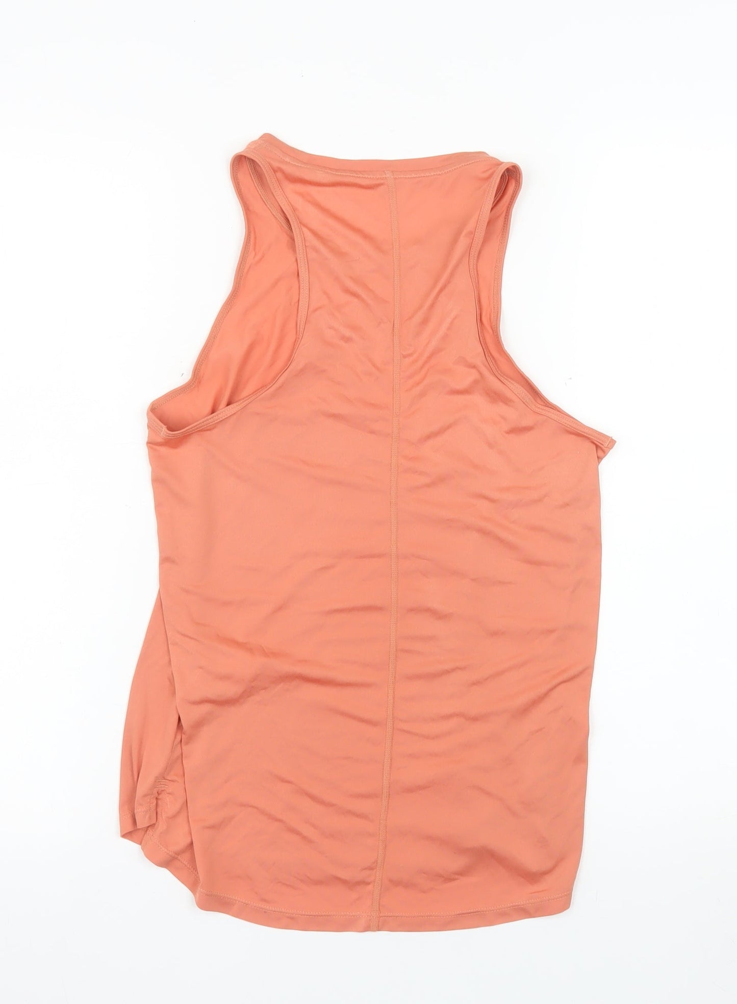 Nike Women's Orange Dri-FIT Racerback Tank Top Size S Lightweight