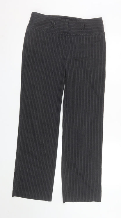 St. Bernard Women’s Grey Pinstripe Dress Pants Size 10 Regular