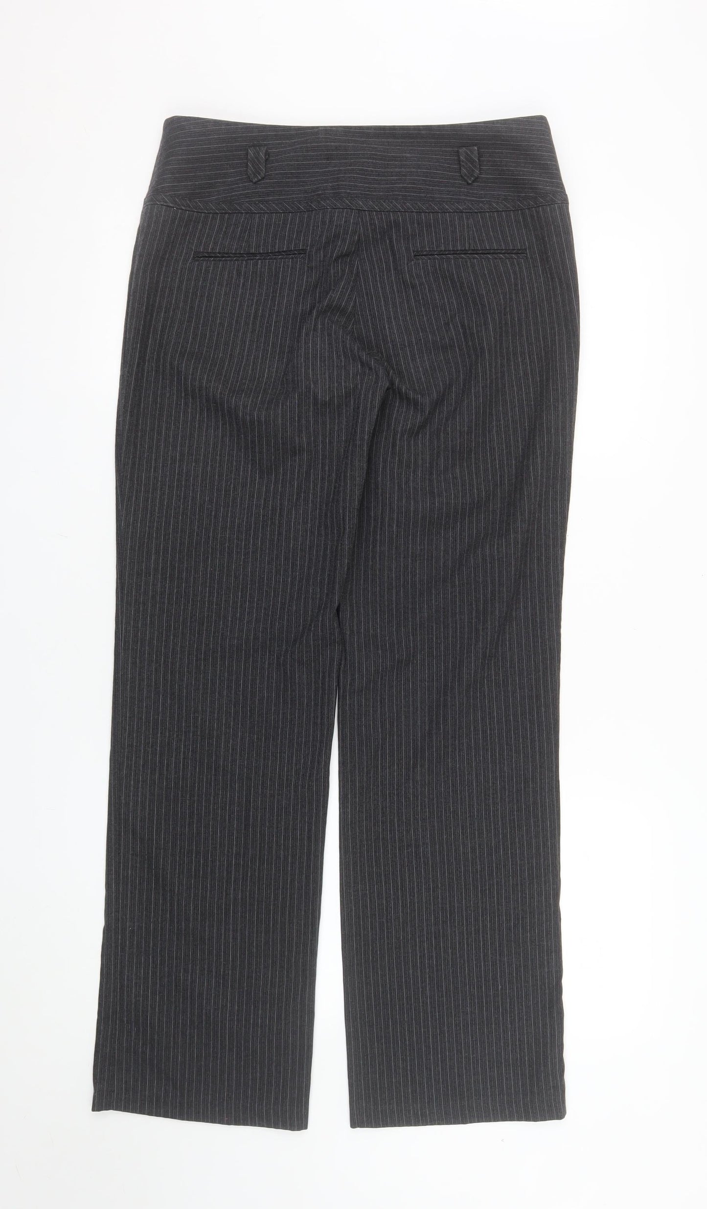 St. Bernard Women’s Grey Pinstripe Dress Pants Size 10 Regular