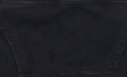 Nike Boys Black Pullover Fleece Hoodie 13-14 Years Regular Fit