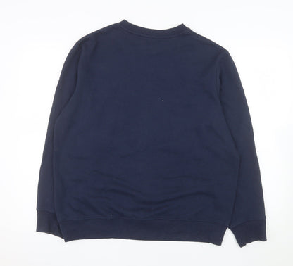 RTÉ The Late Late Toy Show Navy Sweatshirt L Women's Christmas Owl