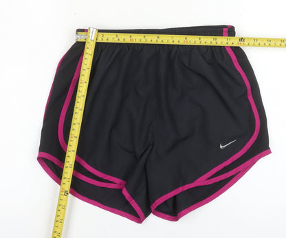 Nike Womens Black Dri-Fit XS Athletic Running Shorts
