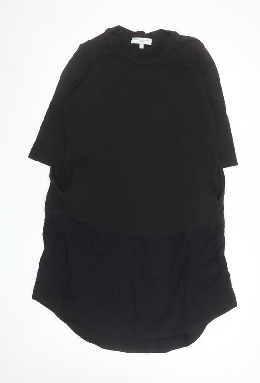 Carolyn Donnelly Women’s Black Midi T-Shirt Dress Size M