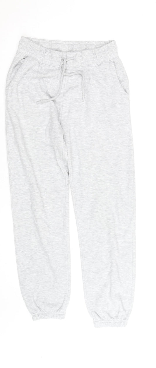 Dunnes Womens Grey Jogger Trousers XS Regular Fit Fleece