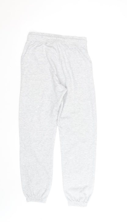 Dunnes Womens Grey Jogger Trousers XS Regular Fit Fleece