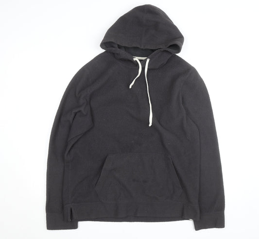 Abercrombie & Fitch Men's Black Fleece Pullover Hoodie L