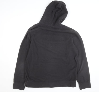 Abercrombie & Fitch Men's Black Fleece Pullover Hoodie L