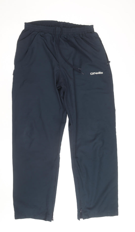 O'Neills Men's Blue Track Pants L Lightweight Activewear Trousers
