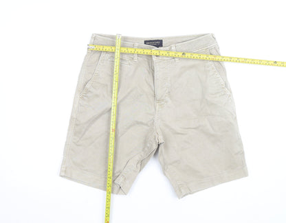 American Eagle Men’s Beige Chino Shorts Size 32 Regular Fit Summer