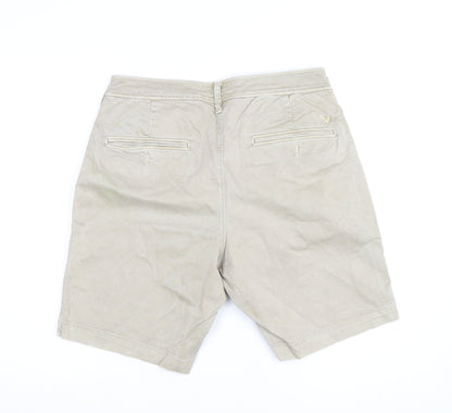 American Eagle Men’s Beige Chino Shorts Size 32 Regular Fit Summer