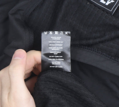 Fly Men's Black Medium 1/4 Zip Athletic Track Jacket