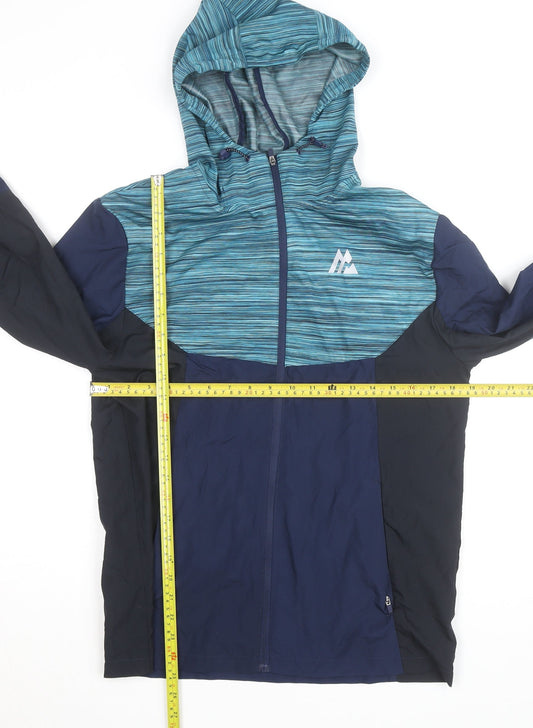Montirex Men's Blue Trail 3.0 Windbreaker Jacket Size S Polyester