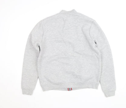 Guide London Men's Grey Full Zip Sweatshirt Jacket M
