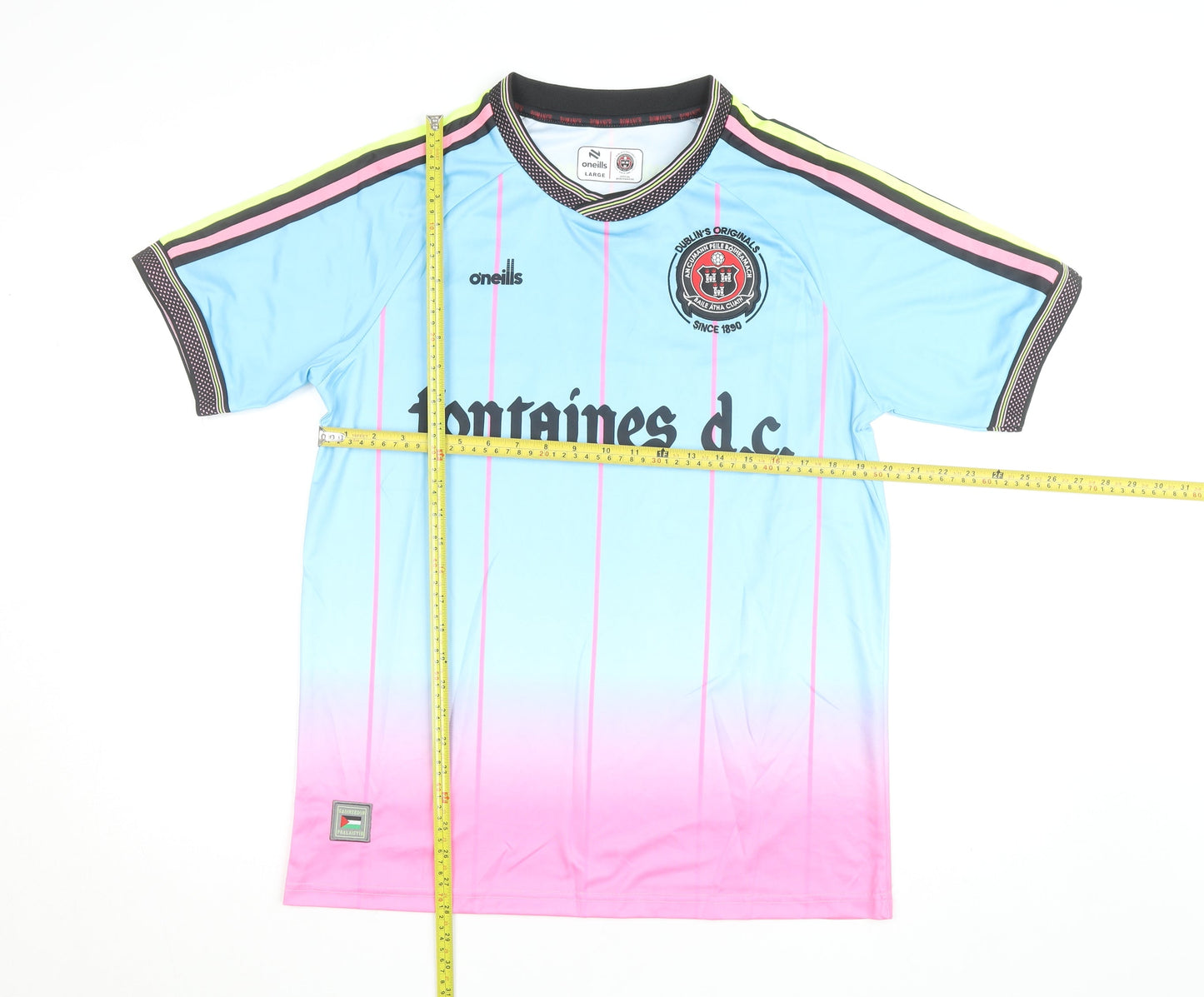 O’Neills Men’s Multicoloured Football Jersey T-Shirt Large