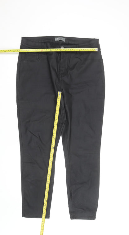 Primark Women’s Black Denim Co Jegging Size 16 Skinny Stretch Trousers