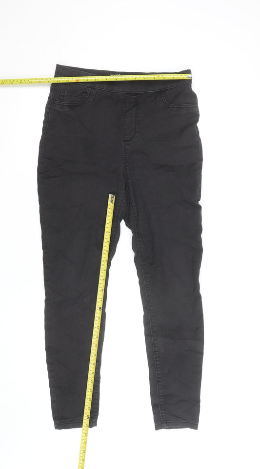 Junnes Stores Women’s Black Jegging Jeans Size 12 Slim Fit