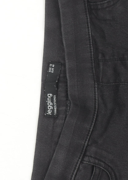 Junnes Stores Women’s Black Jegging Jeans Size 12 Slim Fit