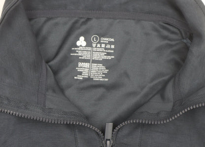 Dunnes Stores Womens Charcoal 1/4 Zip Activewear Jacket Size 16