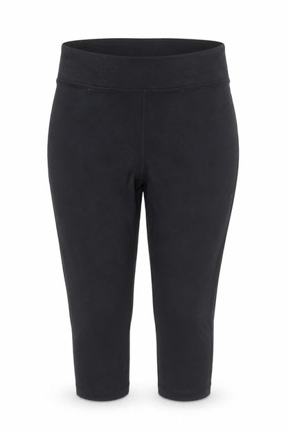 Crane Womens Black Capri Leggings XL Slim Fit Activewear