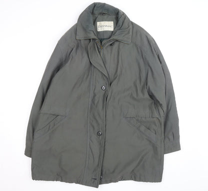 Dannimac Men's Grey 2XL Water Resistant Rain Coat Jacket