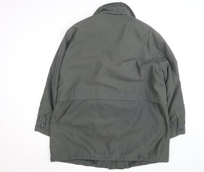 Dannimac Men's Grey 2XL Water Resistant Rain Coat Jacket