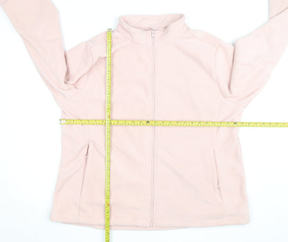 Outdoor Ventures Women’s Pink 3XL Fleece Full Zip Jacket