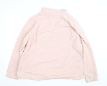 Outdoor Ventures Women’s Pink 3XL Fleece Full Zip Jacket