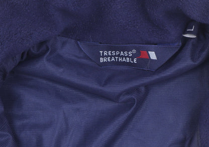 Trespass Men's Beige Fleece Technical Full Zip Jacket Size L