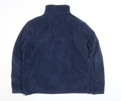 Columbia Men's Blue 2XL Fleece Full Zip Basic Jacket