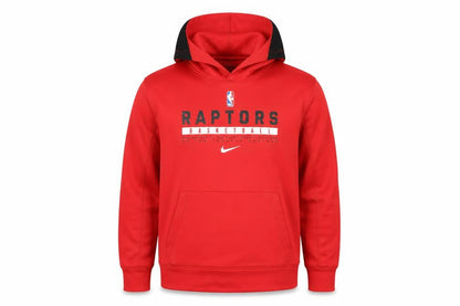 Nike NBA Raptors Boys Red Dri-FIT Pullover Hoodie Size M 137-147cm