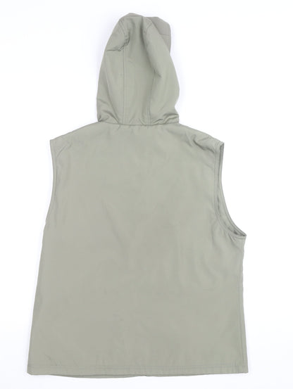 Carraig Donn Women’s Green Hooded Full Zip Waistcoat Size M