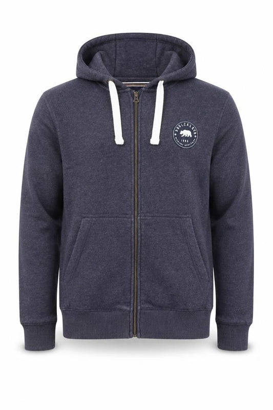 SoulCal Men's Grey Full Zip Hoodie Size S Classic Style