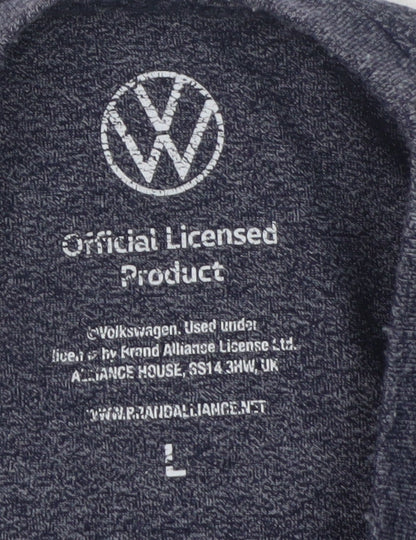 Volkswagen Men's Blue Graphic Short Sleeve T-Shirt Size L