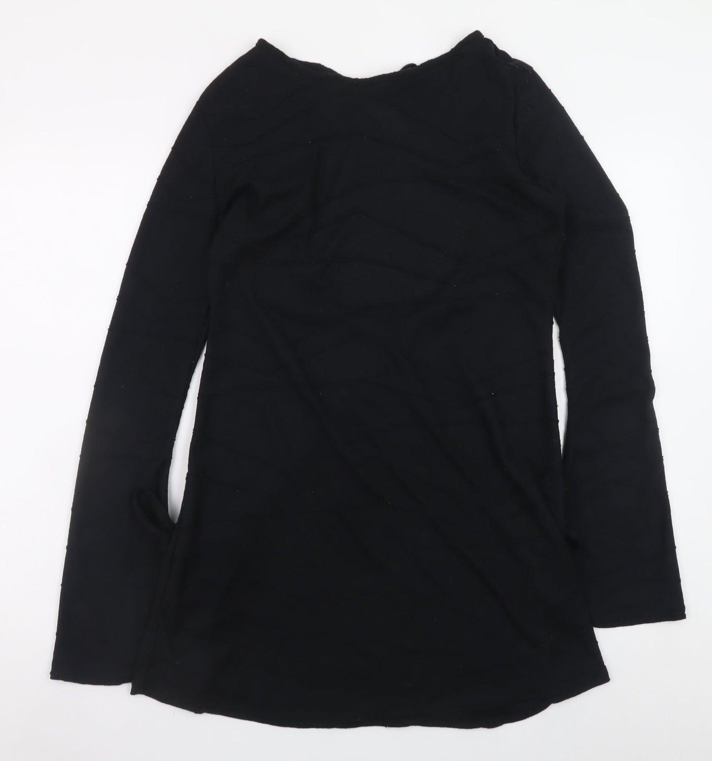PrettyLittleThing Women’s Black Size 12 Long Sleeve Bodycon Dress