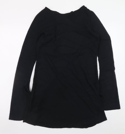 PrettyLittleThing Women’s Black Size 12 Long Sleeve Bodycon Dress