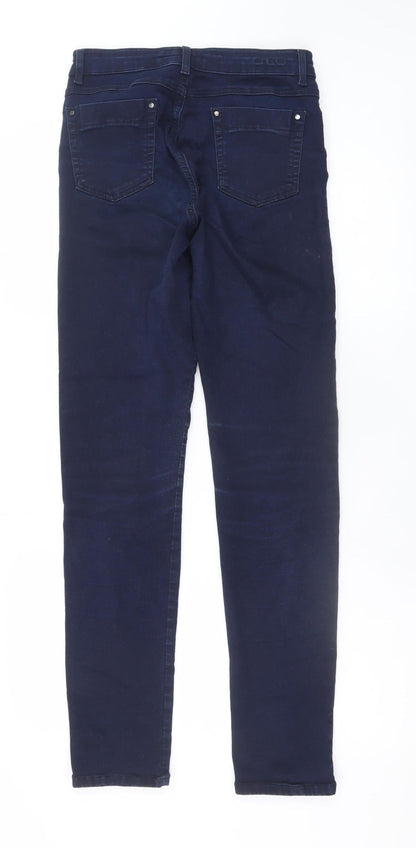 C.RO Magic Fit Women's Blue Skinny Jeans Size 12