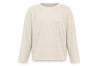 H&M Women Beige Crew Neck Knit Pullover Jumper Size 12