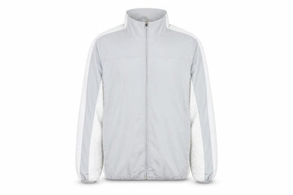 Pádras Harrington Men's Grey Full Zip Lightweight Windbreaker Jacket Size M