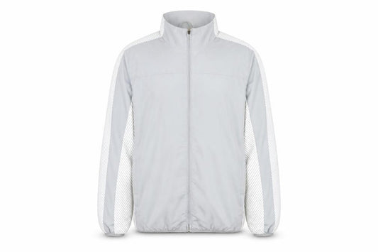 Pádras Harrington Men's Grey Full Zip Lightweight Windbreaker Jacket Size M