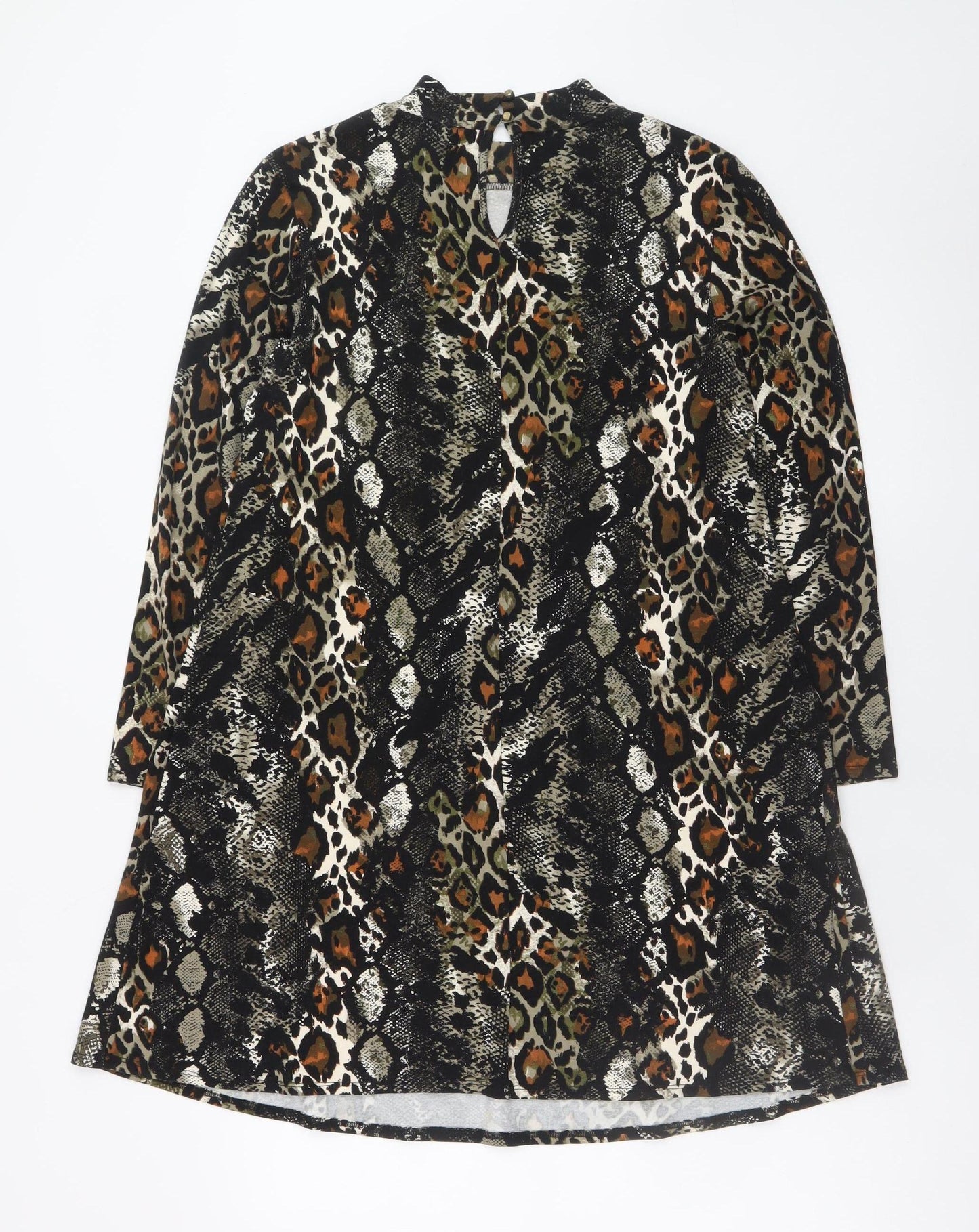 Dorothy Perkins Women’s Multicoloured Animal Print Shift Dress Size 14