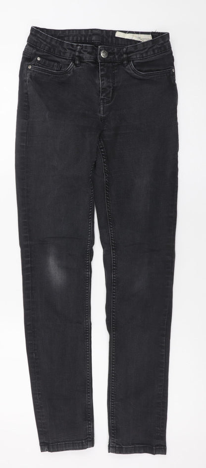 Esmara Women’s Black Skinny Mid Rise Jeans Size 10 Regular Fit