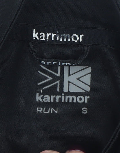 Karrimor Men's Black Small Running 1/2 Zip Track Jacket