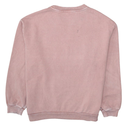 Levi's Women's Pink Crew Neck Pullover Sweatshirt Size S