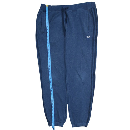 Adidas Men's Blue Jogger Sweatpants L Regular Fit Activewear Pants