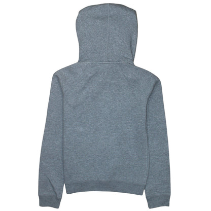 Nike Men's Grey XS Pullover Hoodie with Logo and Kangaroo Pocket